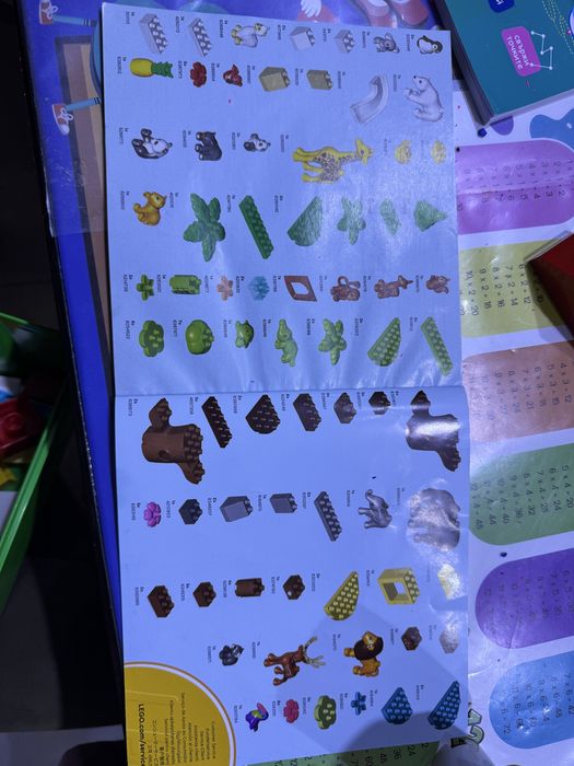 LEGO® DUPLO® - Диви животни от целия свят 10975, 142 части