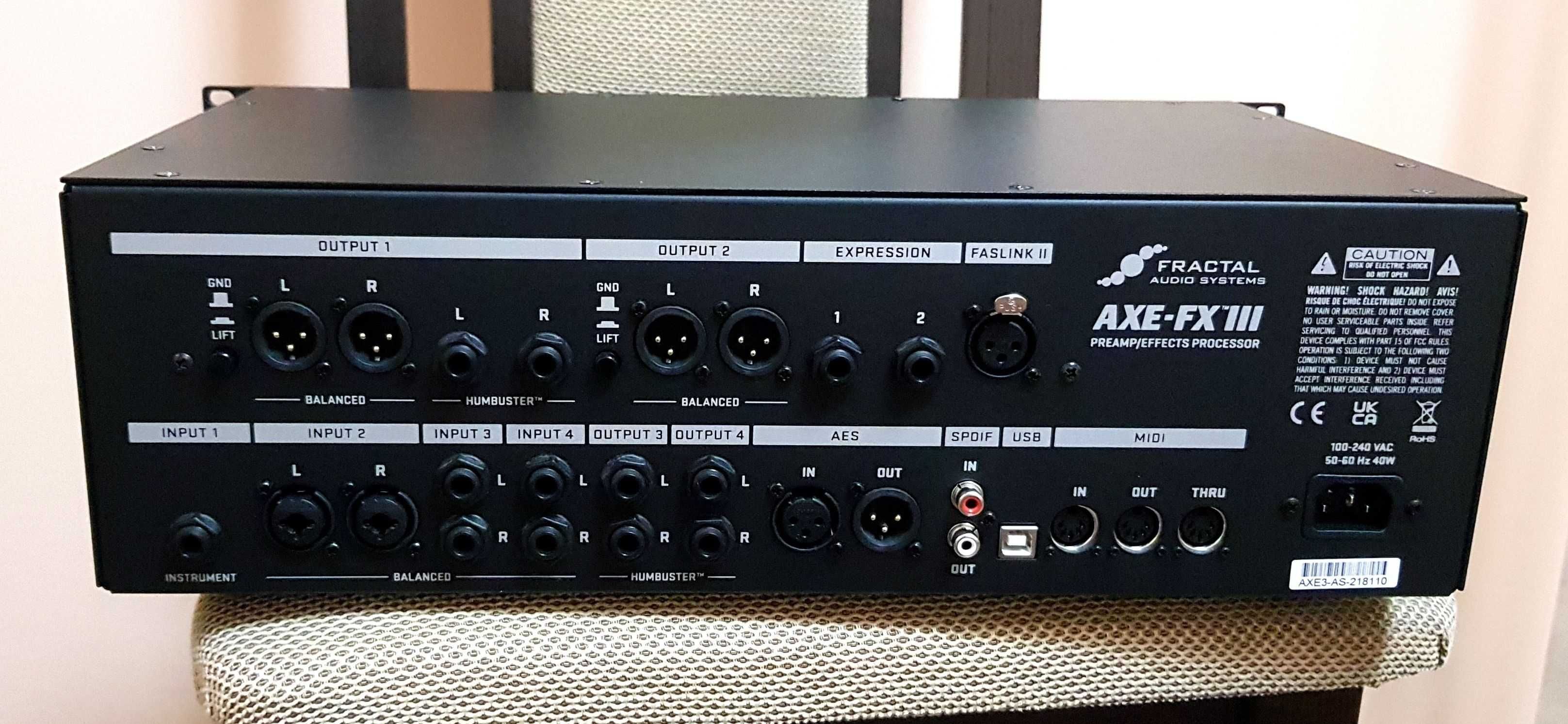 Axe-Fx III MK II Turbo+FC-12 MK II Foot Controller