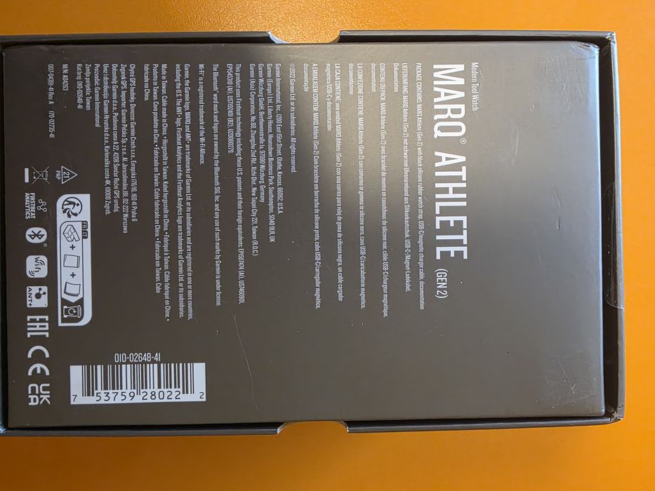 Smartwatch Garmin Marq Athlete  Gen 2 Titian grad 5 stare buna factura