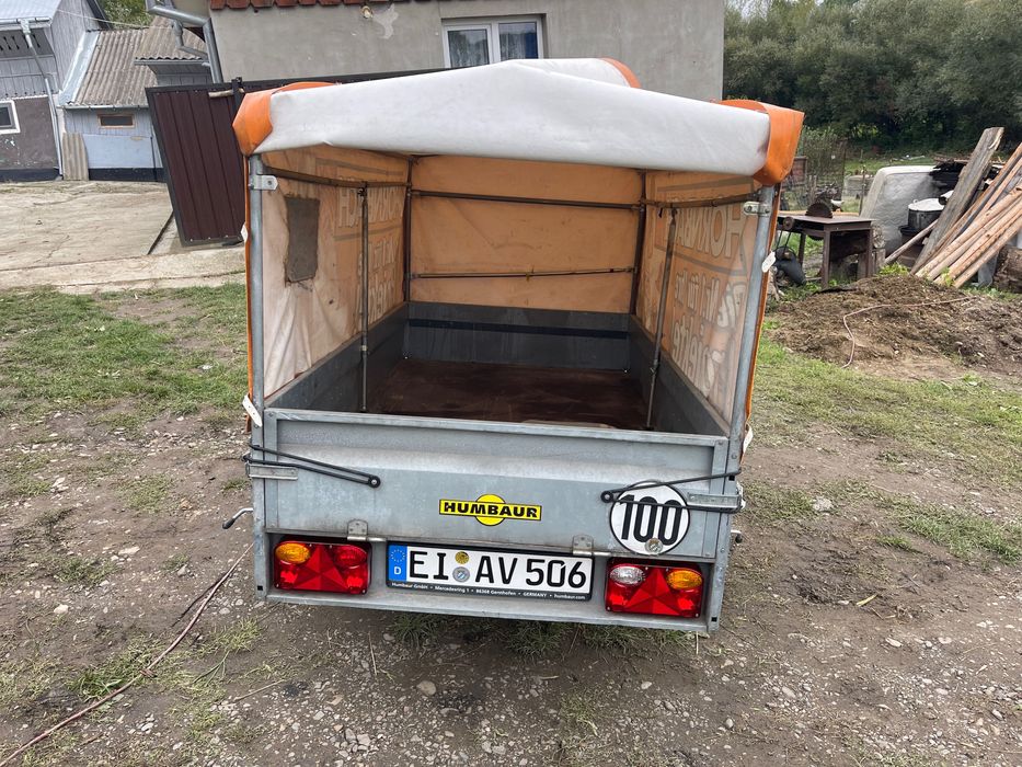 Remorcă Humbaur 750kg