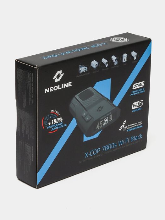 neoline x-cop 7800s wi-fi black