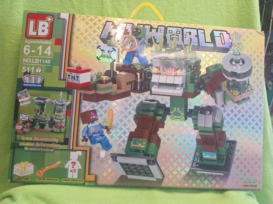 Minecraft огромен конструктор -  511 ел