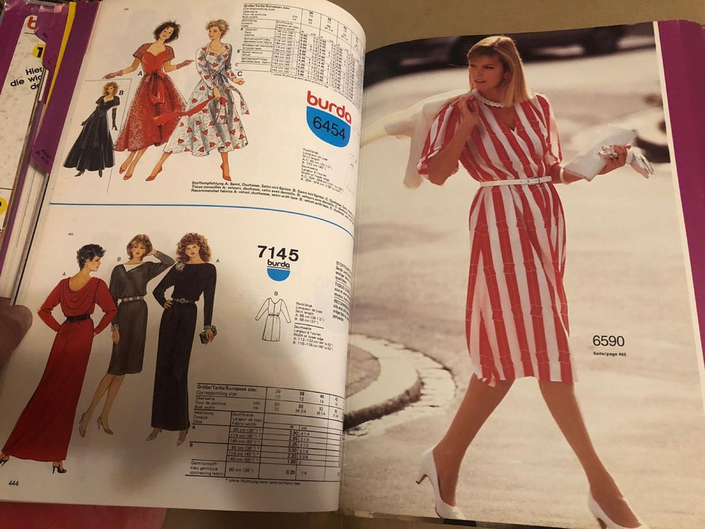Colectie Burda Winter/Hiver 86/87