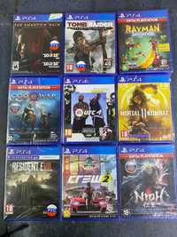 Новые лицензионные диски на PS4 игры (Sony Playstation 4)