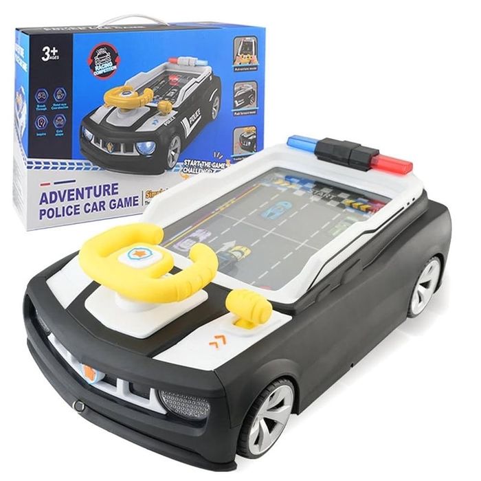 ДЕТСКА ИГРОВА КОНЗОЛА полицейска кола 40 см