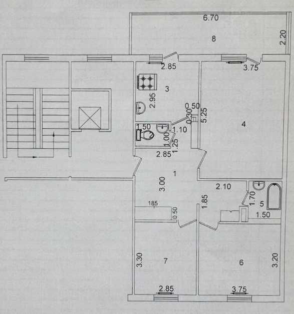 Бадамзар богишамол 3/7/9 спец план 80.5м²