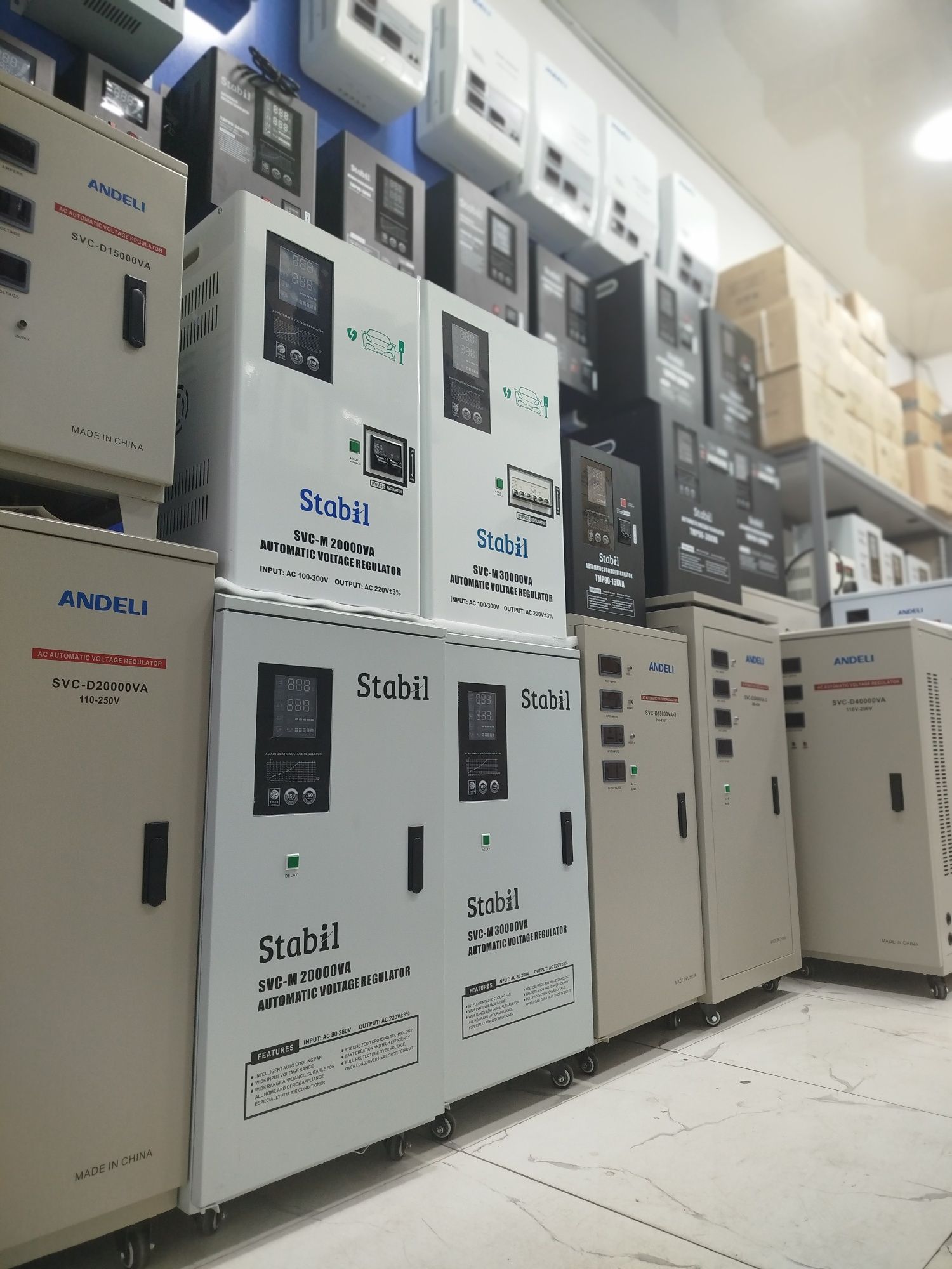 Stabilizator Stabil 3kva Kir yuvish mashinasi uchun