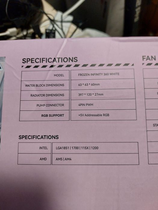 Cooler pe lichid cpu argb,Thermalright Frozen inf 360 white nou!,multi