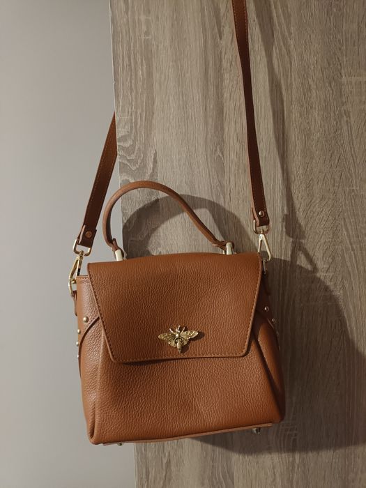 Чанта от естествена кожа