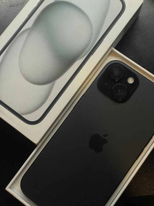 Iphone 15, 128гб, 89% акб; Kaspi 0-0-12