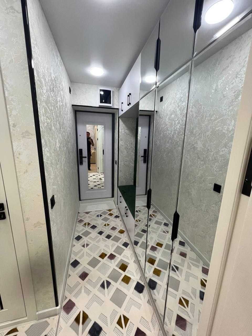 Под ключ кирпич 2в3, евро, 54м²+балкон, 3/5, метро Новза`