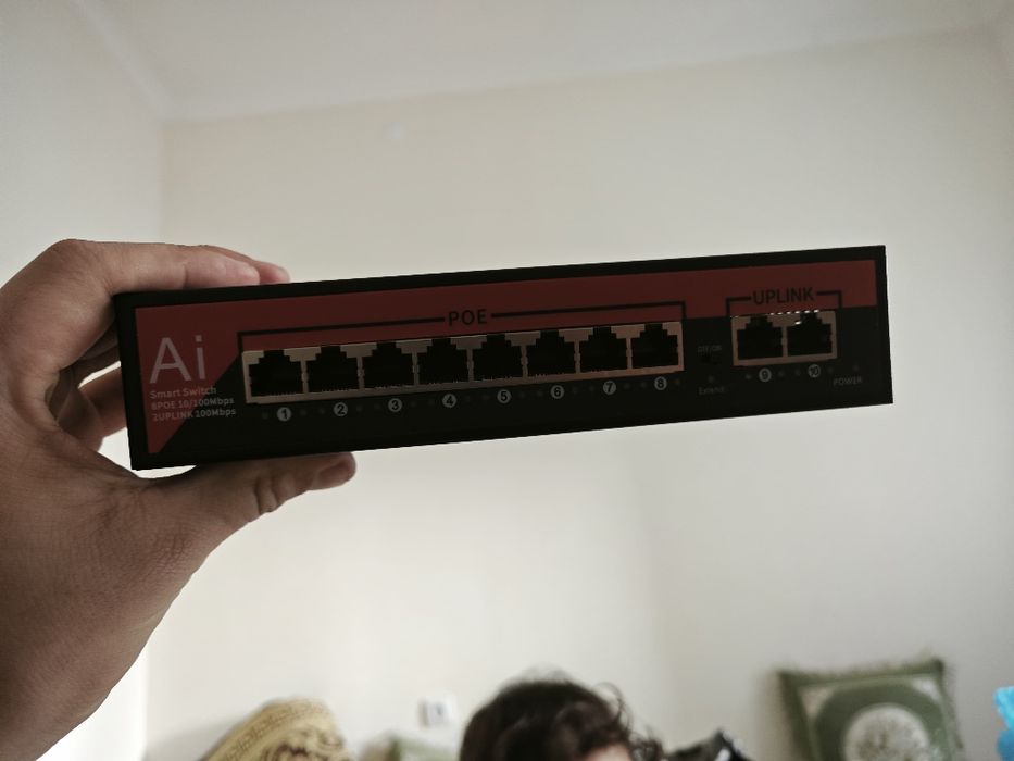 Poe Switch  1000 mb