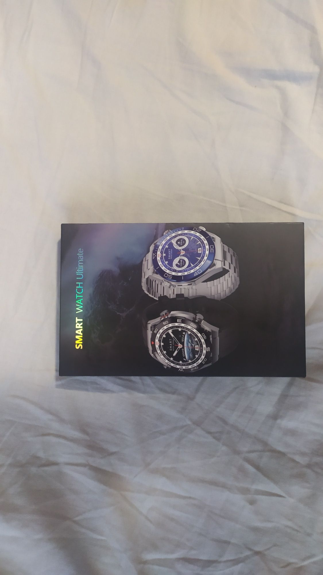 Smart Watch Huawei Ultimate Voyage Blue с 3 верижки и безжично зарядно