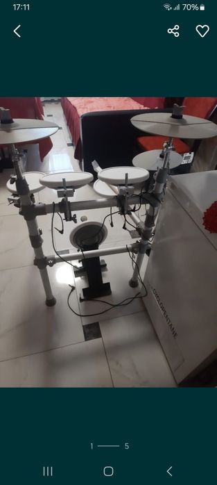 Vând schimb  tobe electronice noi marca Fame
