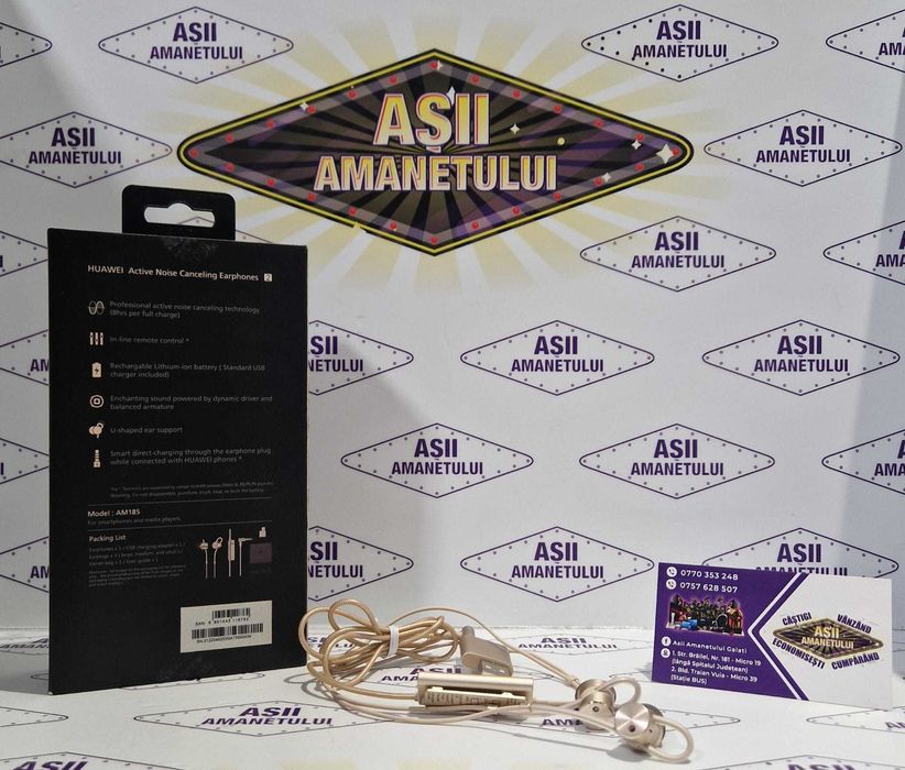 Casti Apple AirPods Pro, Honor Choice Clip si Huawei Active Noise 2