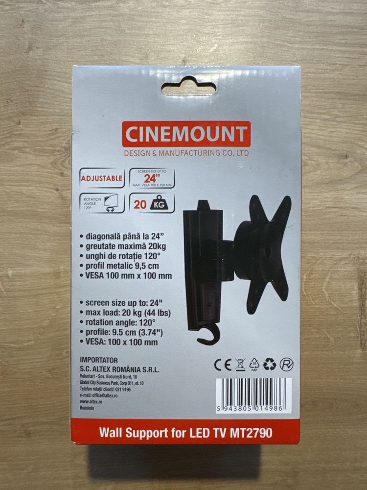 Suport TV reglabil Cinemount