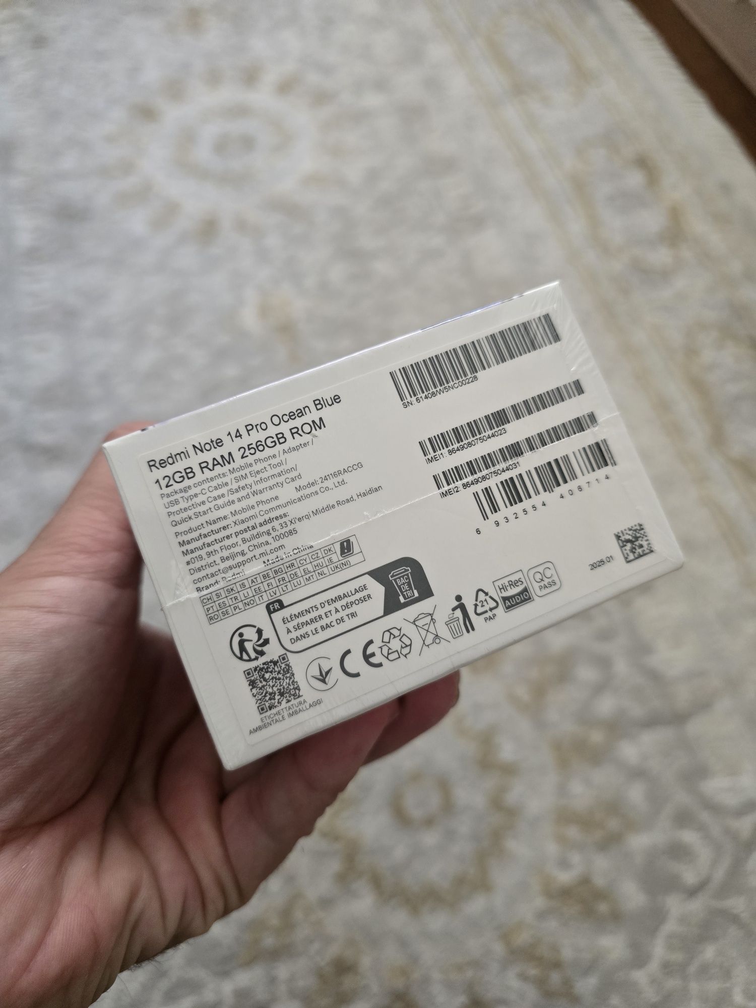 НОВЫЙ Мощный Смартфон Redmi Note 14 PRO 256GB 12GB