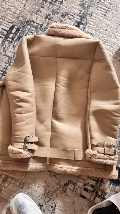 Дубленка Авиатор 48 размер куртка пальто шуба