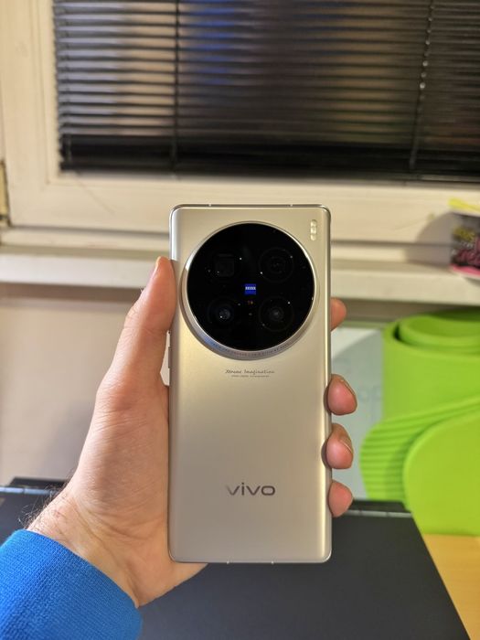 Vivo X100 Ultra 16/512 Titanium Grey – перфектен, комплект + много екс
