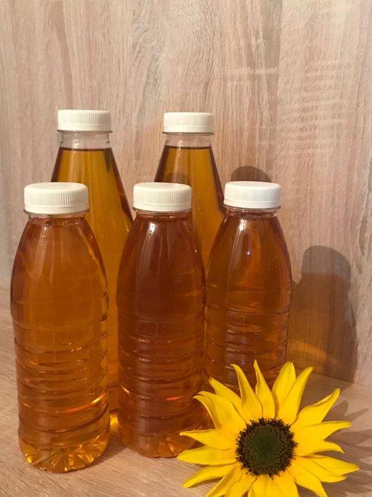 Нерафинированное подсолнечное масло. (Мартук-Казанка)