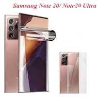 Samsung NOTE 20 10 Ultra - Folie Silicon Curbata Fata Spate Nano Gel