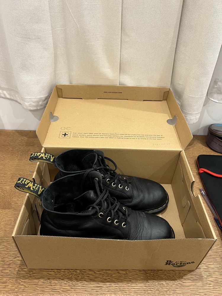Мъжки боти Dr Martens 41 101 Soft Leather