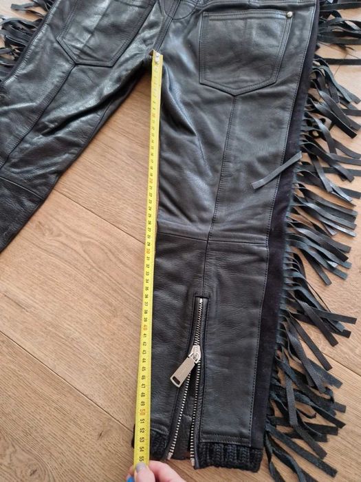 Pantaloni de piele Dsquared2 originali marimea 43