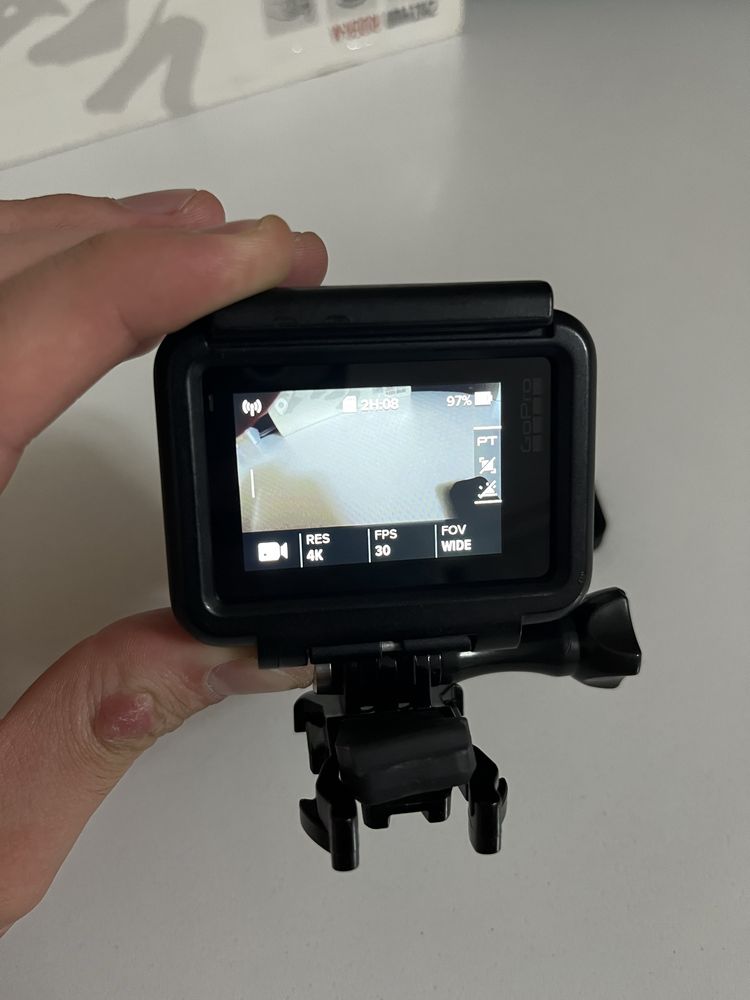 Setup Moto Vlog GoPro 5, Gimbal Zhyun Rider M, Telesin