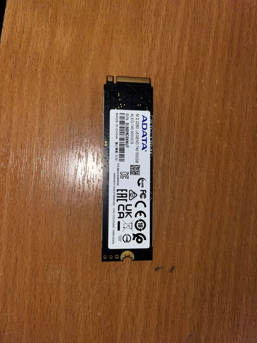 M2 SSD ADATA 512gb