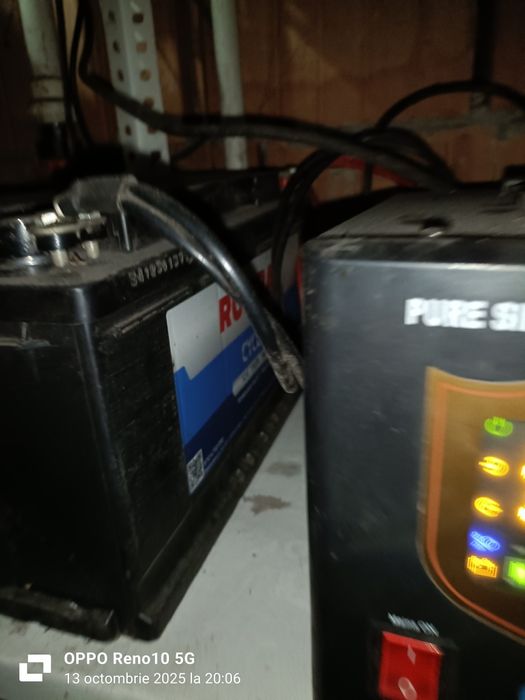 Vând sursa neantreructibila+ acumulator 110 A