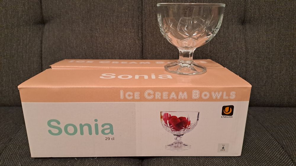 Set cupe inghetata/ salata Sonia