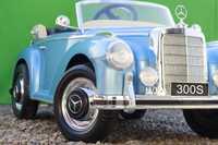 Masinuta electrica Kinderauto Mercedes 300S Oldtimer Cu ROTI MOI #Blue