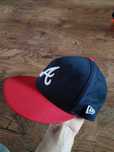 new era atlanta braves hat - страхотна мъжка шапка КАТО НОВА