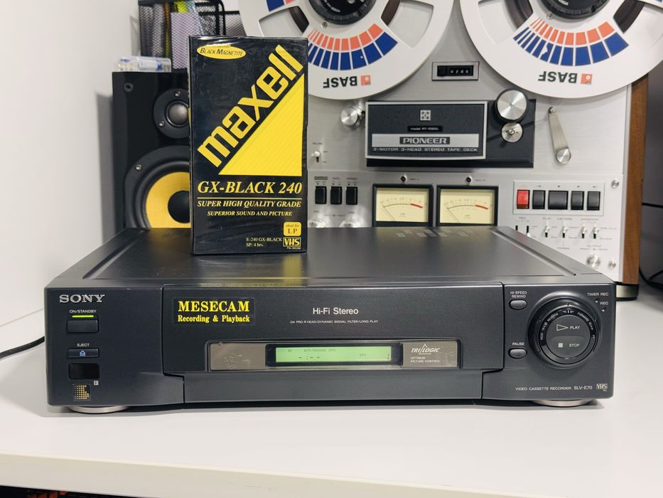 VHS videorecorder SONY SLV-E70,mesecam,Hi-Fi stereo, defect