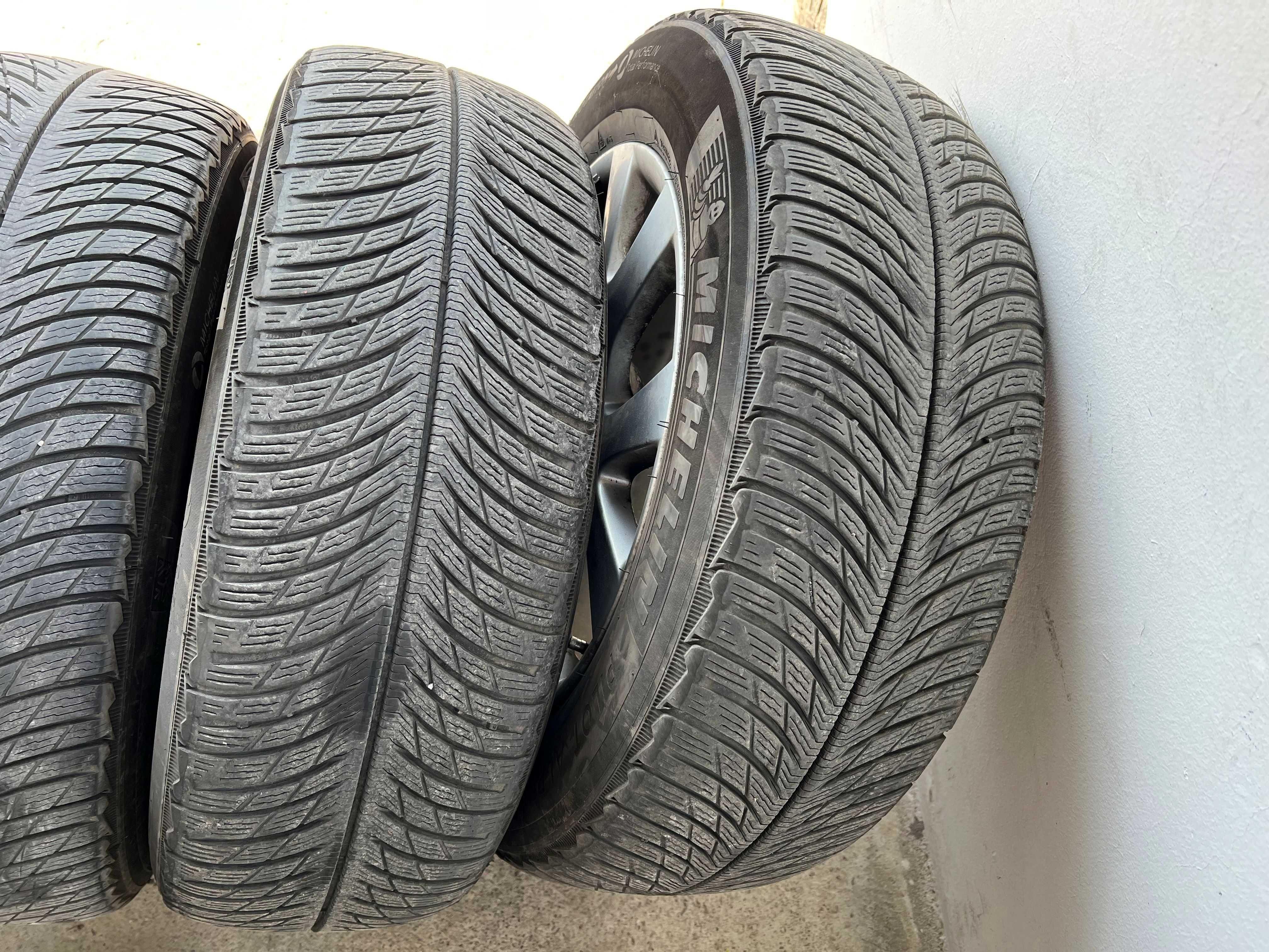 4бр. зимни гуми Michelin 235/60/18 107H с 4бр. джанти от Mazda/Мазда!!