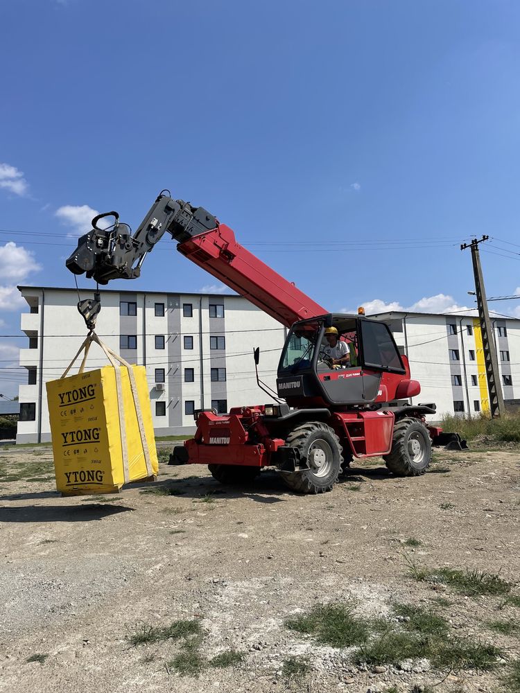 Macara telescopica rotativa Manitou