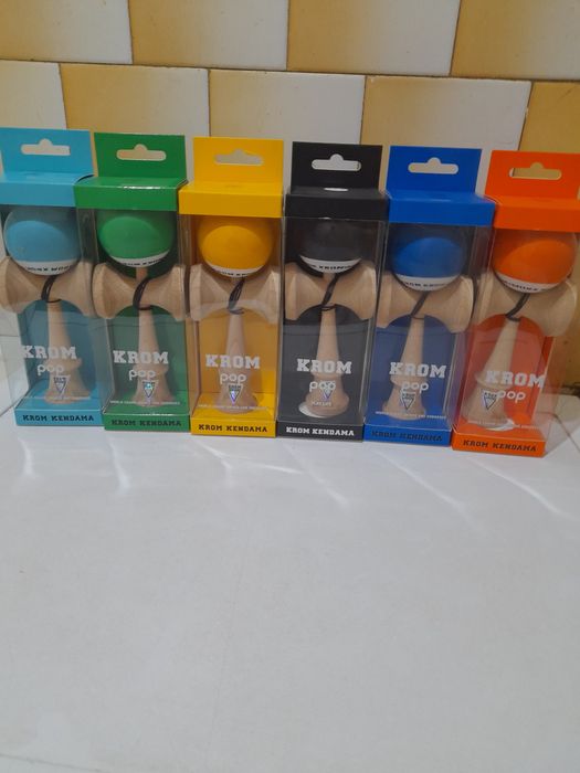 Kendama krom pop stiki