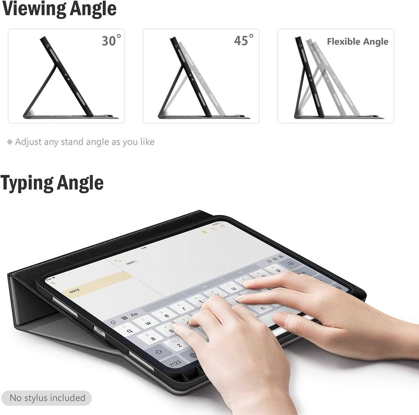 Калъф за iPad Pro 12.9", с държач за Apple Pencil