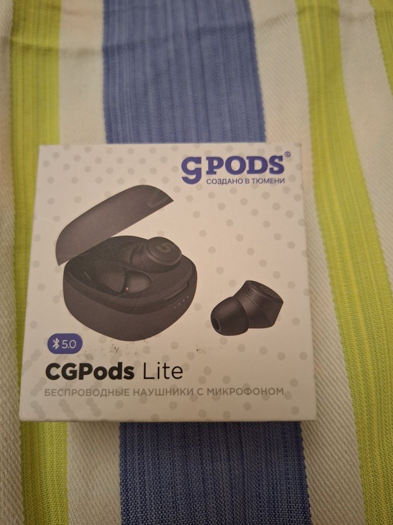 Продам беспроводные наушники  CGPods Lite