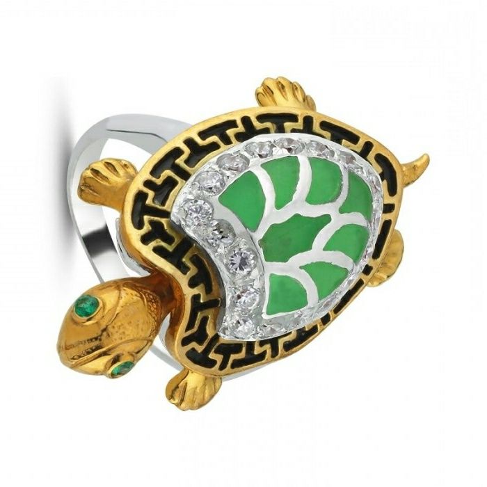 Inel broscuță Argint 925