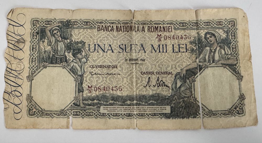 Bancnote de colecție vechi