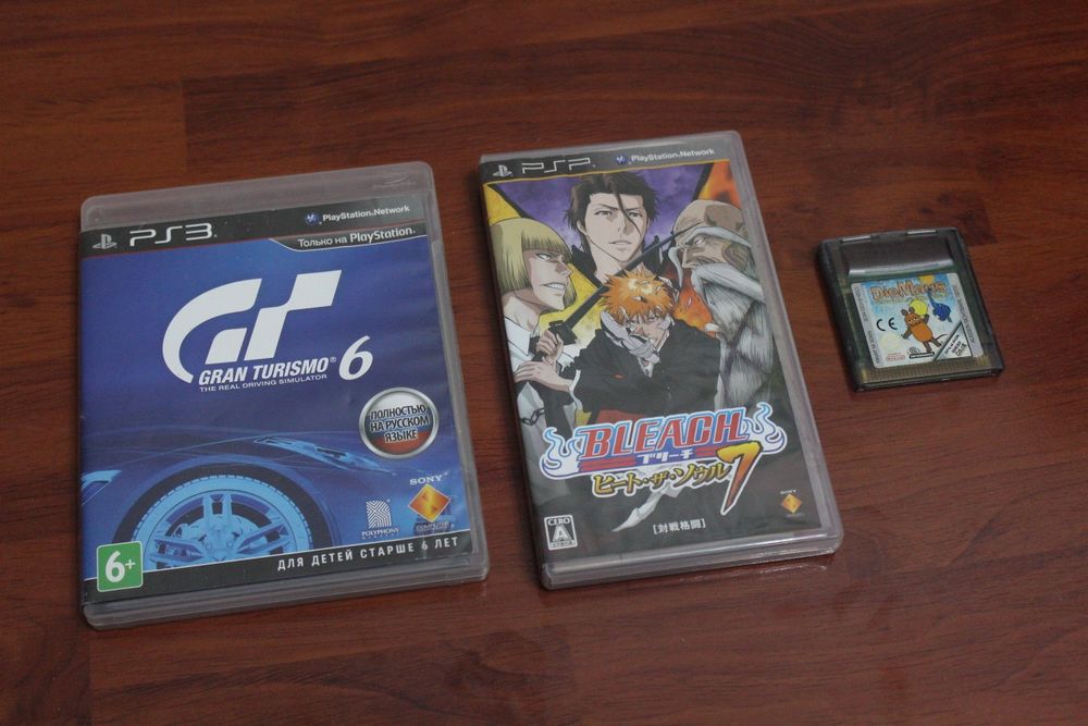 Игры для PS3, PSP, GBC