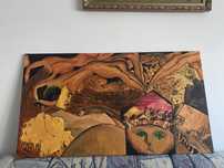 Tablou pictat în acrilic de către artistul Patricia Tarăbuță