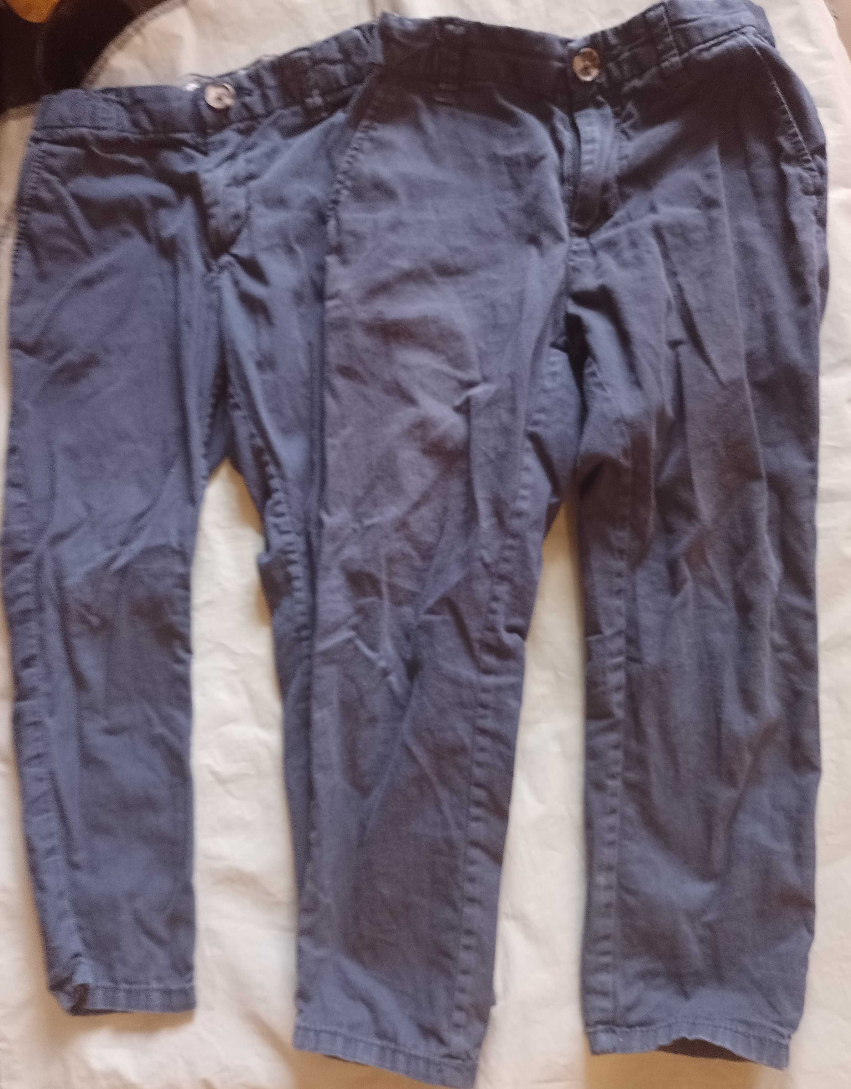 pantaloni bumbac baieti (set 2 buc): 104