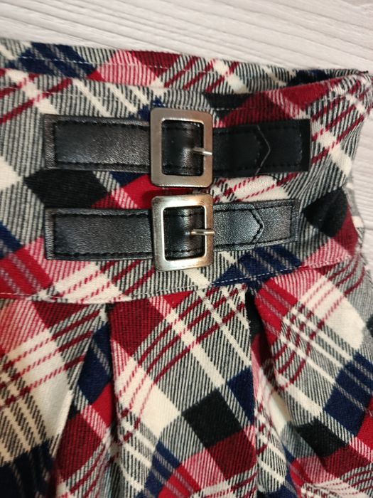 Fusta groasa model tartan Punk Rock Goth Atmosphere marimea L 40