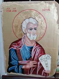 Ръчно рисувани християнски икони  с акрилни бои върху дървена основа