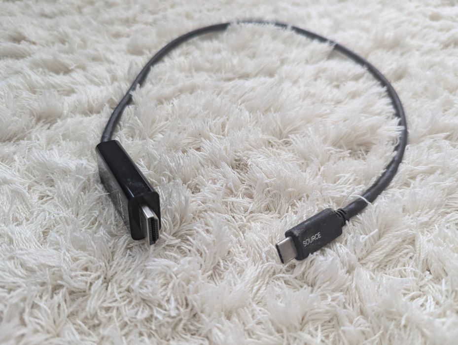 Cablu USB 3.1 tip C la HDMI 4K 0.5m, Lindy L43260