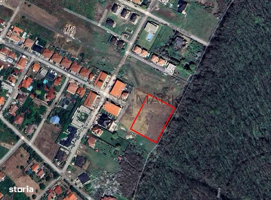 Teren de SERVICII de vanzare in zona Dumbravita padure