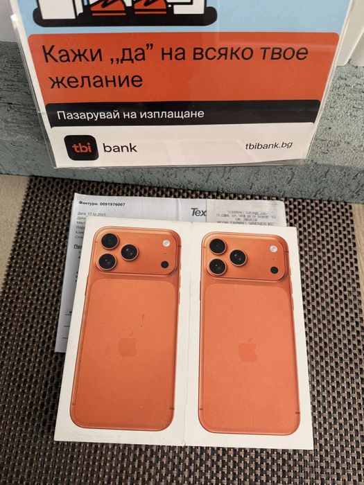 НОВ! 512Gb *ЛИЗИНГ* iPhone 17 Pro Max Cosmic Orange 12/24М ГАРАНЦИЯ