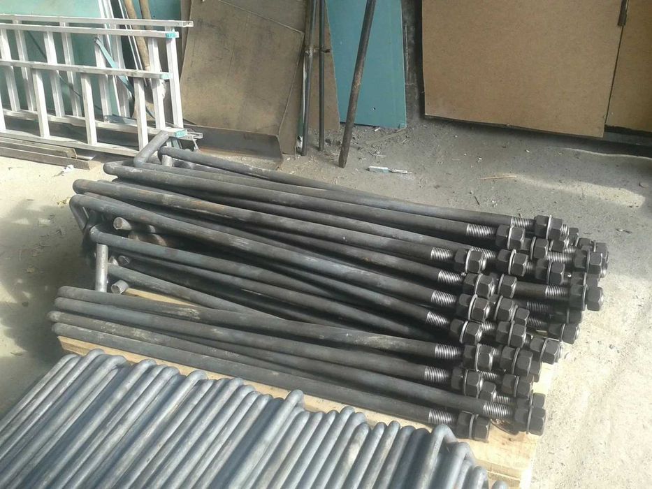 Фундаментные болты Тип 1.1, 1.2, 1.3, 2.1, 3.1 3.2, 4.1, 4.2, 4.3, 5